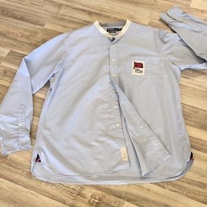 Men’s Polo Long Sleeve Button Up